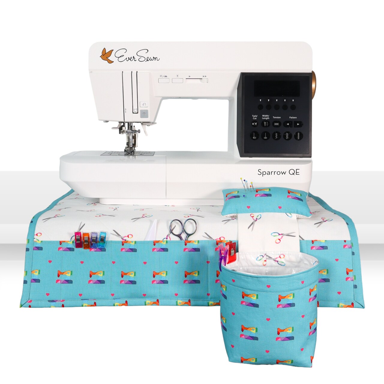 Sewing Machine Mat, Pin Cushion and Thread Catcher Sewing Kit - Sewing  Machines